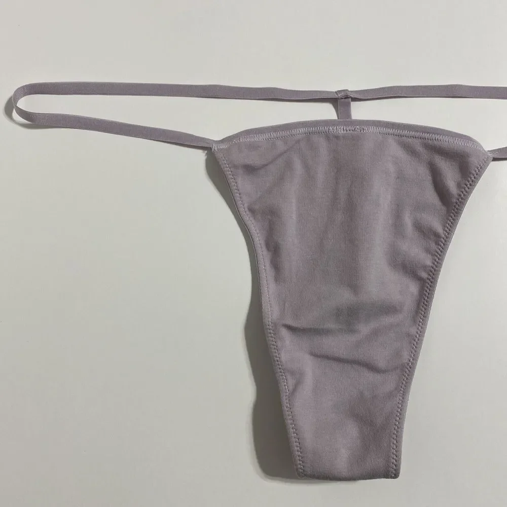 SKIMS Fits Everybody T-string Thong Women's 3X Iris Mica Purple G-string NEW - Picture 5 of 12